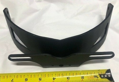 TRIUMPH DAYTONA 675 FENDER ELIMINATOR TAIL TIDY 2004-2012 BLACK FRONT FACING - Picture 2 of 12