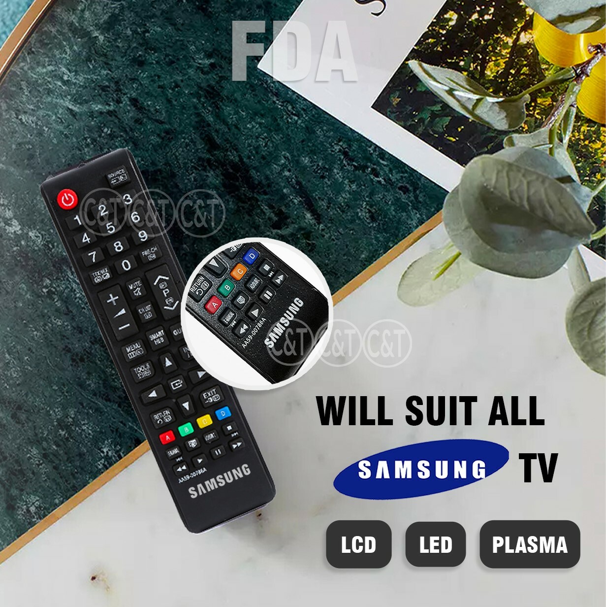 Genuine Samsung Universal Remote Control for LED QLED U R LCD 4K 8K 3D ...