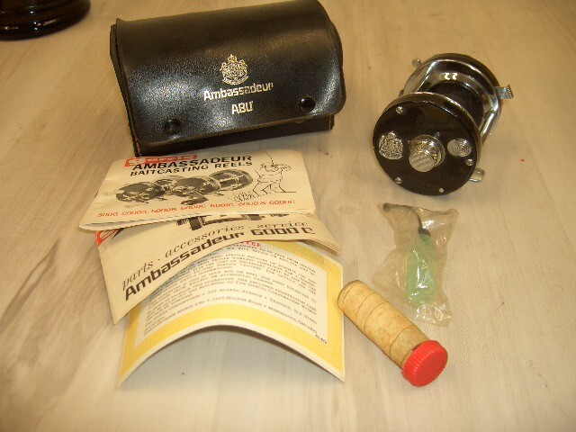 Vintage Abu Garcia Ambassadeur 6000C #740403 fishing Reel