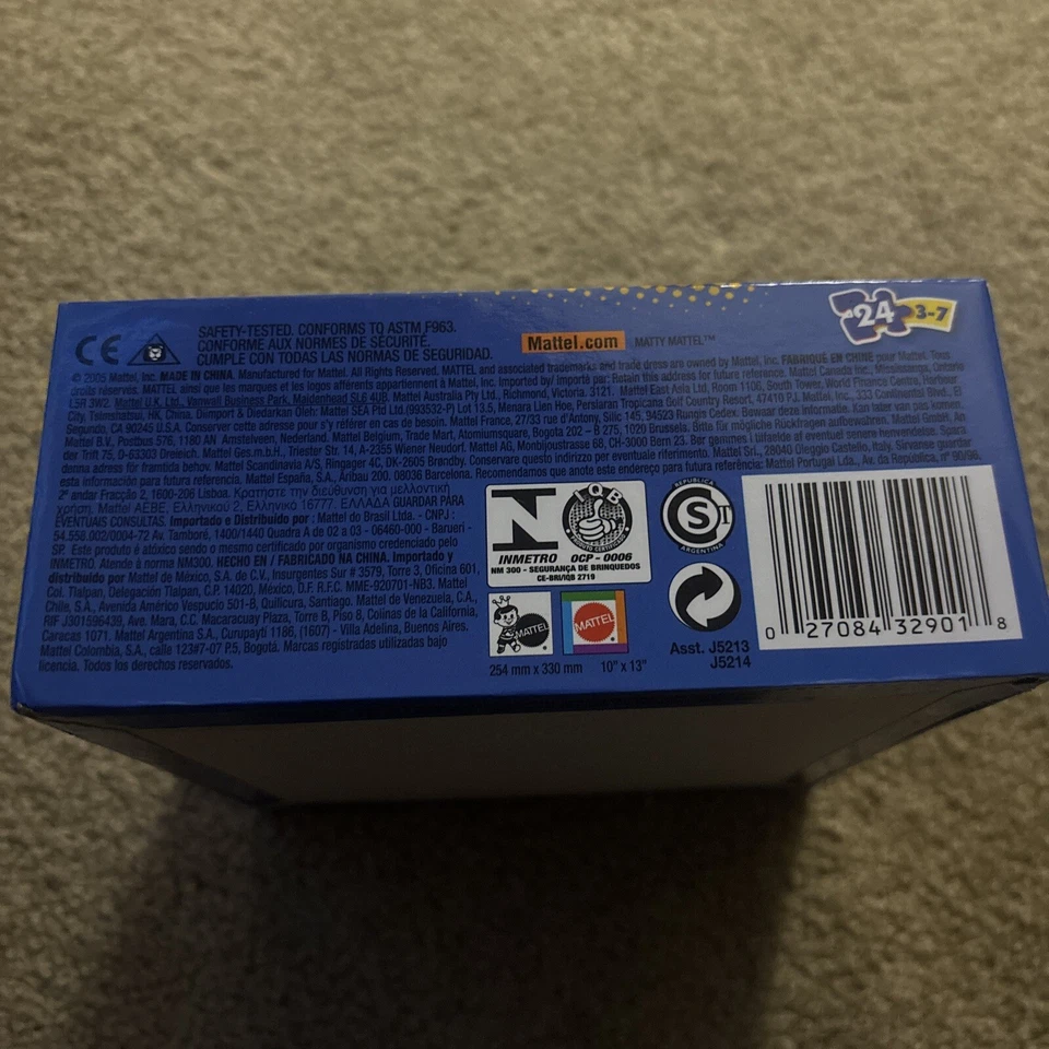 Rompecabezas Superman 2005 Mattel DC 24 piezas 10" x 13" sellado nunca abierto Foto 4 de 4