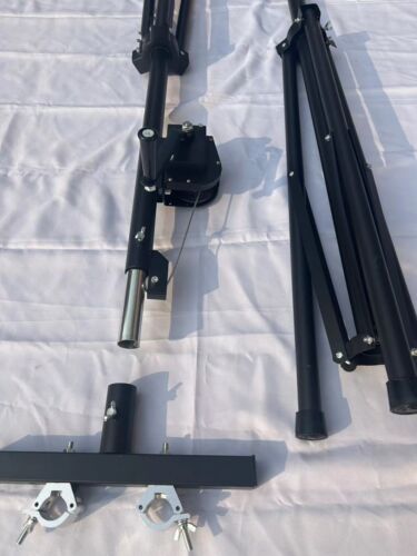 15' Wide Crank Triangular Trussing Mobile DJ Lighting Truss System Adjustable - Picture 34 of 40