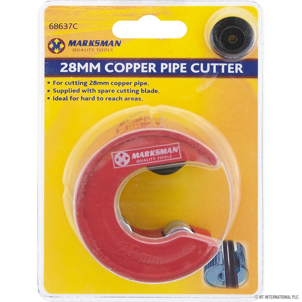 NTI NEW 28MM COPPER PIPE CUTTER SLICER ADJUSTING LOCKING CUTTING SLICE TUBE TOOL