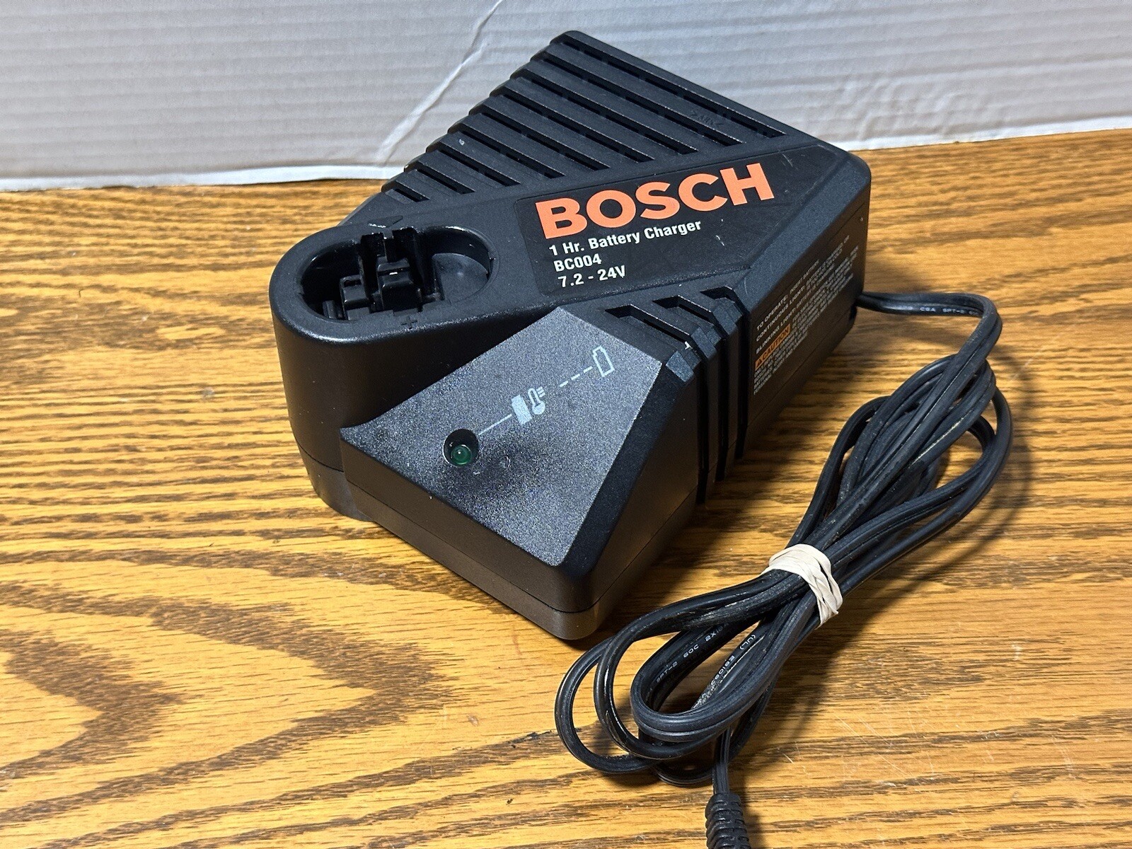 Bosch OEM BC004 12V 14.4V 18V 24V 1 Hour Battery Charger 7.224V TESTED WORKS eBay