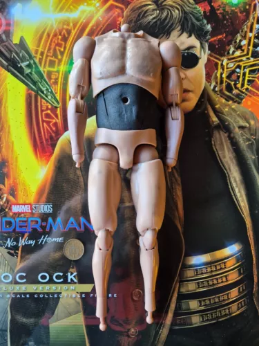 Hot Toys Spider-Man NWH Doc Ock DELUXE MMS633 Muscle Body escala 1/6