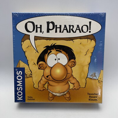   Oh Pharao! Kosmos NEU in Folie / Top RAR !!! Thilo Hutzler Legespiel Karten