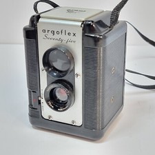 Vintage Argus Seventy-Five TLR 75mm Camera  Case ArgoFlex 75 620 Film UNTESTED