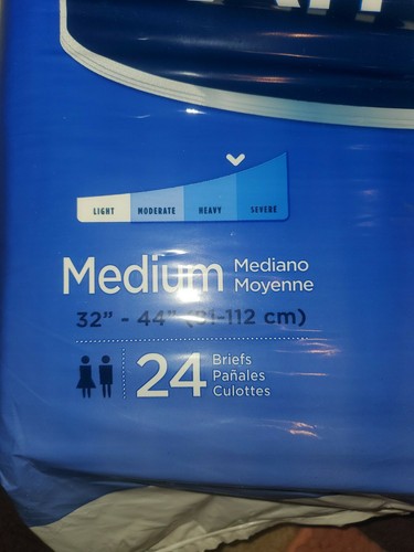 Attends DermaDry Advance Briefs Medium 32'' - 44'' Bag of 24 - Picture 4 of 4