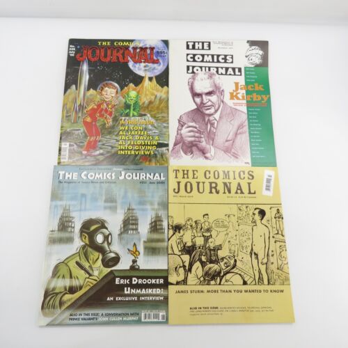 LOT OF 15 COLLECTIBLE "THE COMICS JOURNAL" INCLUDING FEB 2003 #250 GARY PANTER - Picture 6 of 10