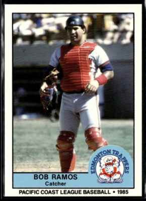 1985 Cramer Minor League Card Bob Ramos Edmonton Trappers #15