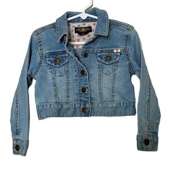 Lucky Brand Girls Size 3T Denim Jean Jacket