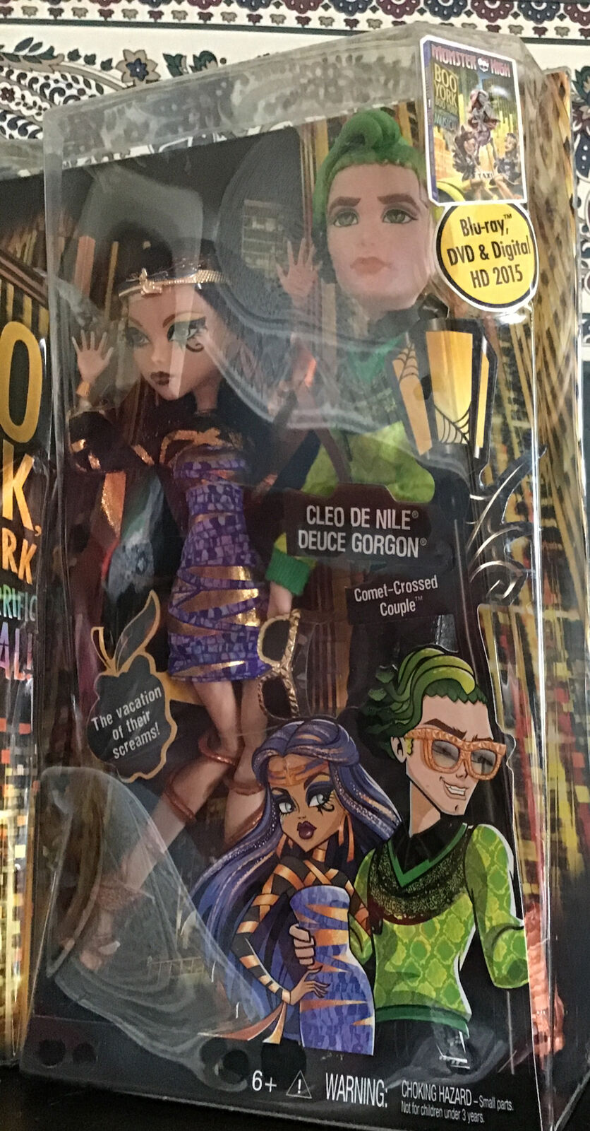 Monster High Boo York Cleo de Nile Doll GUC