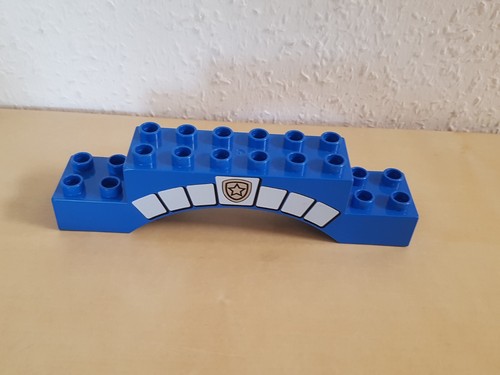 Lego Duplo Polizei Streifenwagen Hubschrauber Polizist Auto Motorrad - Bild 11 von 15