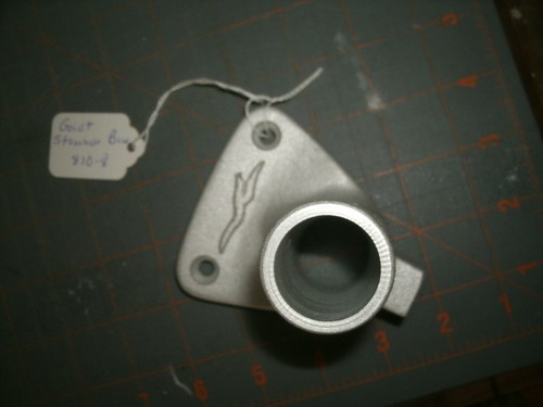 NOS Marine Stanchion Logo Base Hardware Boat Yacht 811 Toe Rail Fitting - Picture 3 of 4