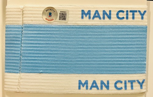 Kevin De Bruyne Signed Manchester City Captain's Armband BAS Beckett Witnessed - Picture 4 of 4