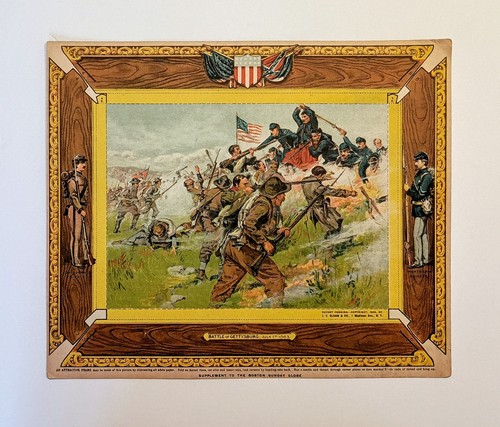 1906 THEODORE ROOSEVELT Rough Riders - Battle of San Juan Hill, Boston Globe, VG