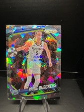 2025 Panini Prizm WNBA Paige Bueckers #5 Rookie Silver Cracked Ice Wings RC