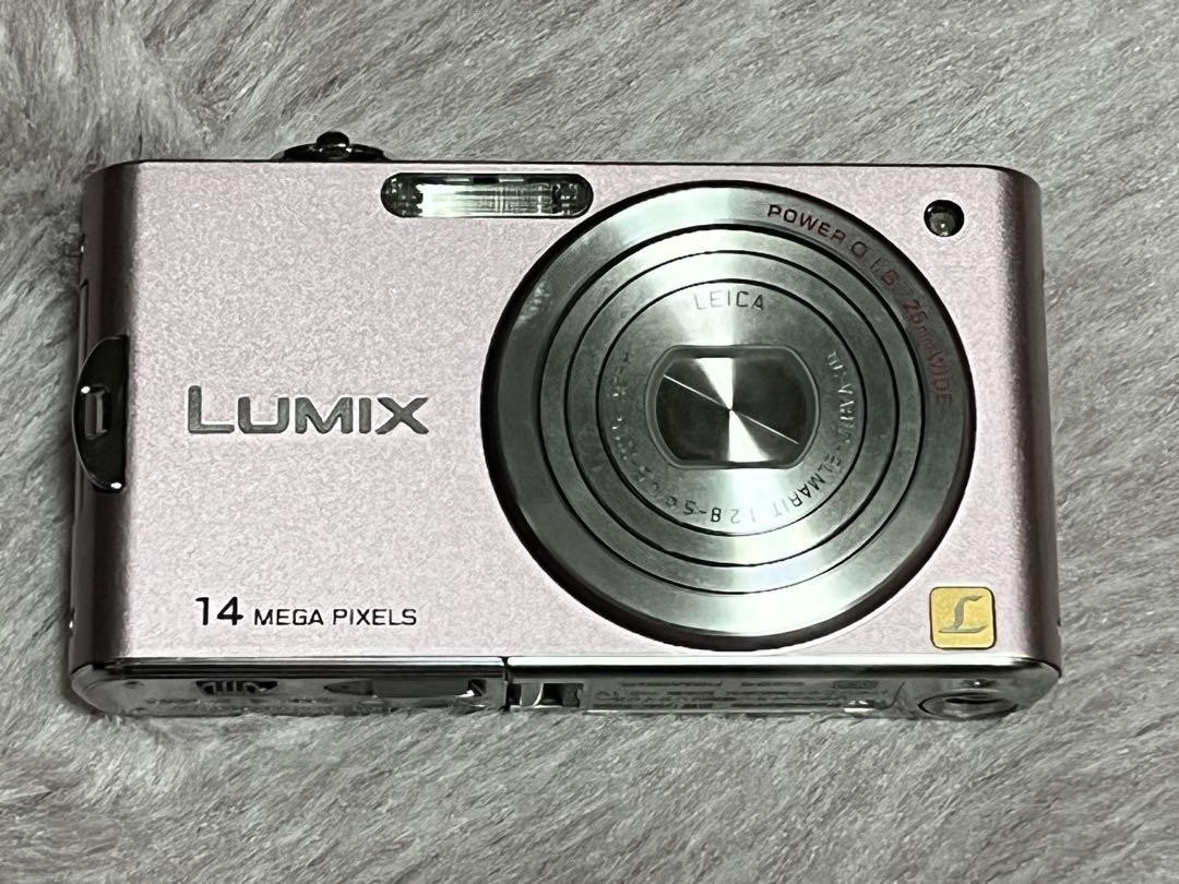 ★美品★ Panasonic LUMIX DMC-FX66 ピンク LEICA Panasonic LUMIX DMC-FX66 Digital Camera Pink – Good Condition