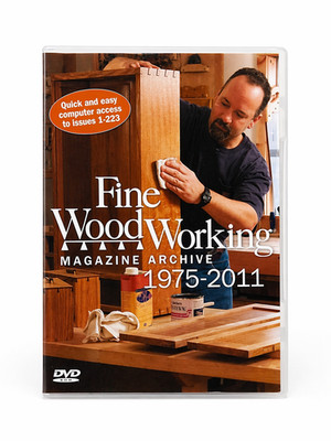 Fine Woodworking Archive DVD 1975-2011 Complete Issues 1-223 Woodworking Plans