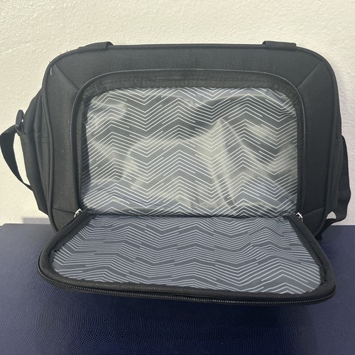 Travelers Club Travel Bag Small Carry on Shoulder Bag Overnight Luggage Canvas e - Picture 4 of 7