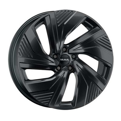 ALLOY WHEEL MAK ELECTRA FOR OPEL ASTRA OPC 2006-2009 8X19 5X112 GLOSS BLACK HQL