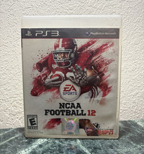 EA SPORTS NCAA Football 12 Sony PlayStation 3 PS3 No Manual UNTESTED