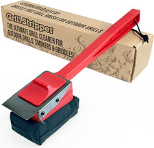 GRILL STRIPPER Bristle Free Grill Brush For Outdoor Grill - Steam Grill Brush Br