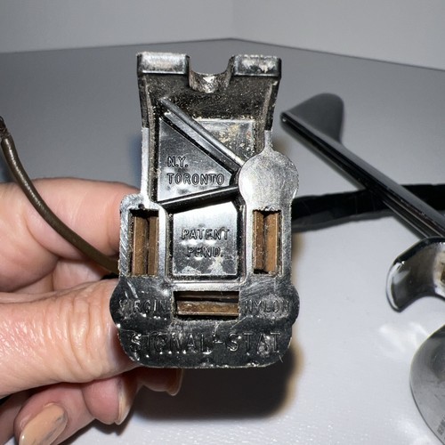 Signal-Stat 900 Sigflare Steering Column Turn Signal Switch Hot Rat Rod - Foto 13 di 13