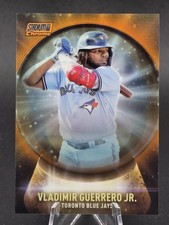 2021 Stadium Club Chrome Vladimir Guerrero Jr. CB-4 Crystal Ball Orange /25