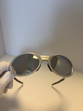 Oakley eye jacket redux sunglasses silver frames silver lens