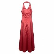open lace back dress Red fringe mini dress  Judy Sanderson