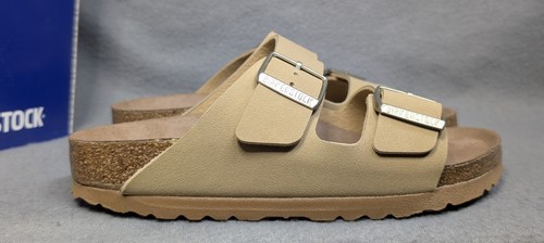 Birkenstock Arizona Women's Size 6 Big Buckle Slide Sandals Latte Cream - Picture 9 of 12