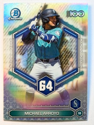 2026 Topps Bowman Baseball - Michael Arroyo - Top 100 Chrome #BTP-64