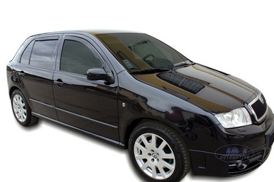 Windabweiser Regenabweiser Heko für Skoda Fabia 2000-2007 5-Türer 4-Tlg