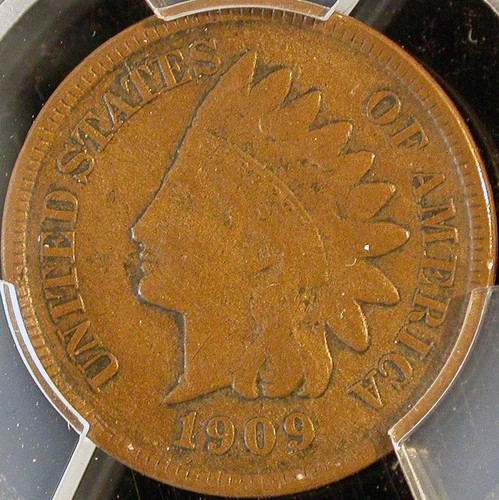 1909-S 1C Indian Head Cent PCGS VF-35