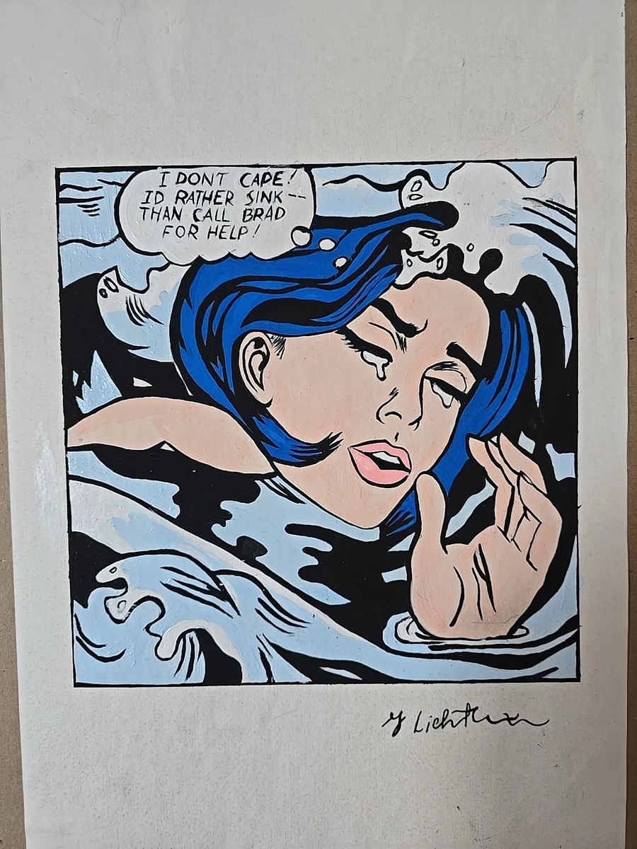 Roy Lichtenstein Art Pop Art Drawings for sale | eBay