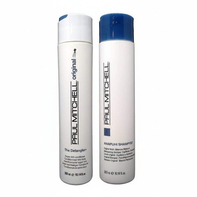 Paul Mitchell Awapuhi Shampoo and The Detangler Set - 10.14 oz each