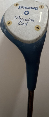 Spalding Precision Cast Super Flite II 1-Holz Rechtshand Blau Silber Stahl