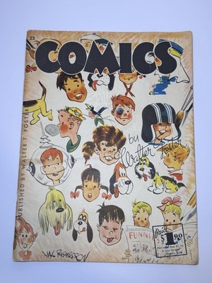 COMICS by Walter T Foster Instructional Drawing Book #23 VTG 1950s Hal Rasmusson