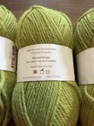 3 Skeins Knit Picks Wool of the Andes Avocado 100% Peruvian 110 yards each — photo 2
