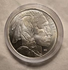 Highland Mint 1oz Silver Buffalo Round