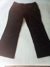 Chaps Women's Corduroy Black Pants Sz 16p 