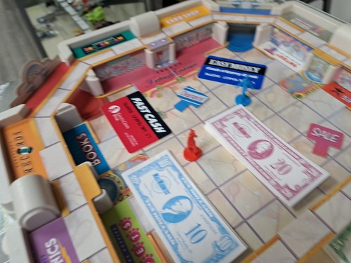 Juego de mesa vintage Mall Madness Milton Bradley piezas faltantes piezas de repuesto - Imagen 9 de 13