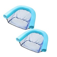 2 Pack Swimming Pool Noodle Floating Mesh Chair for Adults, Pool Float Chair