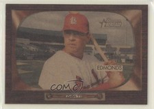 2004 Bowman Heritage Mahogany 18/25 Jim Edmonds #74 0lm