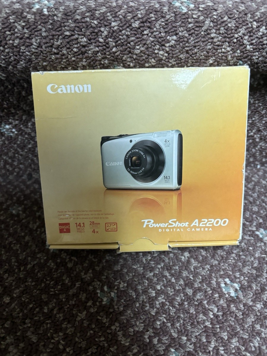 Canon PowerShot A2200 14.1 MP Digital Camera - Red for sale Canon PowerShot A2200 14.1 MP Digital Camera - Red for sale
