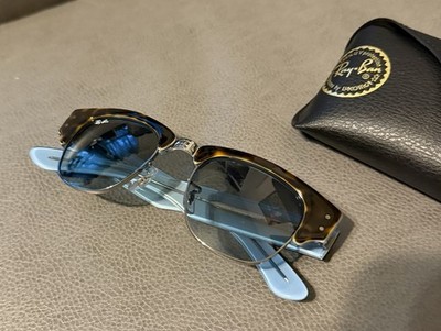 RAY BAN RB0316S 1316/3M Brown Havana Blue Gradient Unisex 53 mm Sunglasses