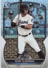 Kemp Alderman 2023 Bowman Draft #BDC-123 Chrome Japan Refractor