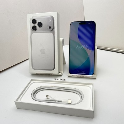 Apple iPhone 17 Pro Max - 512GB - Silver (Unlocked) - Open Box | eBay