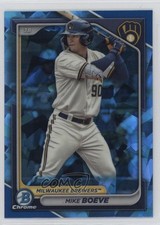 2024 Bowman Sapphire Edition Chrome Prospects Mike Boeve #BCP-138 1k9t