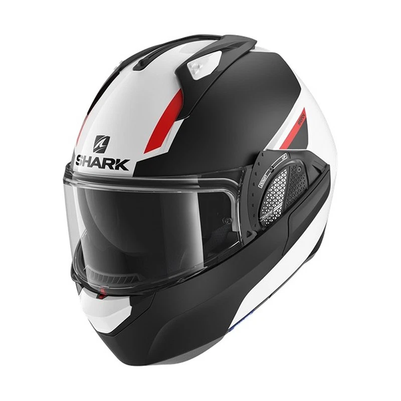 Casco Modulare Shark Evo GT XSSMLXL Bianco,rosso Sean